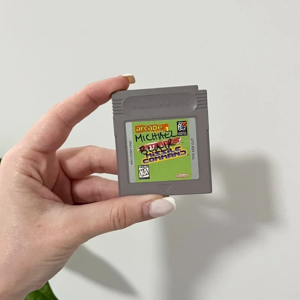 Arcade 1 Missile Command Video Game for Gameboy - Picture 1 of 2